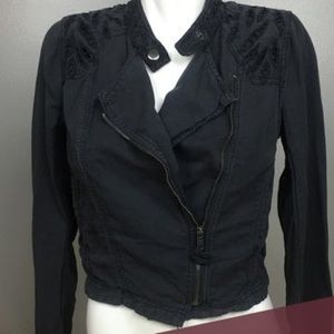 Free People Dark Gray Jacket